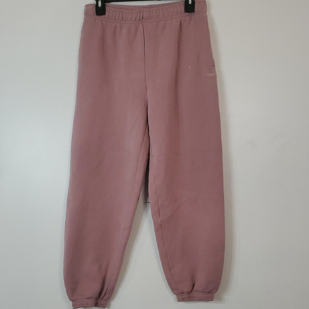TNA Sweatfleece Cozy Fleece Mega Fit Sweatpants Size Small Joggers Womens